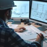 engineering worker in the workflow --chaos 4 --ar 3:2 --style raw --stylize 50 Job ID: 80a72eeb-895d-44fc-97b9-341847f059f3